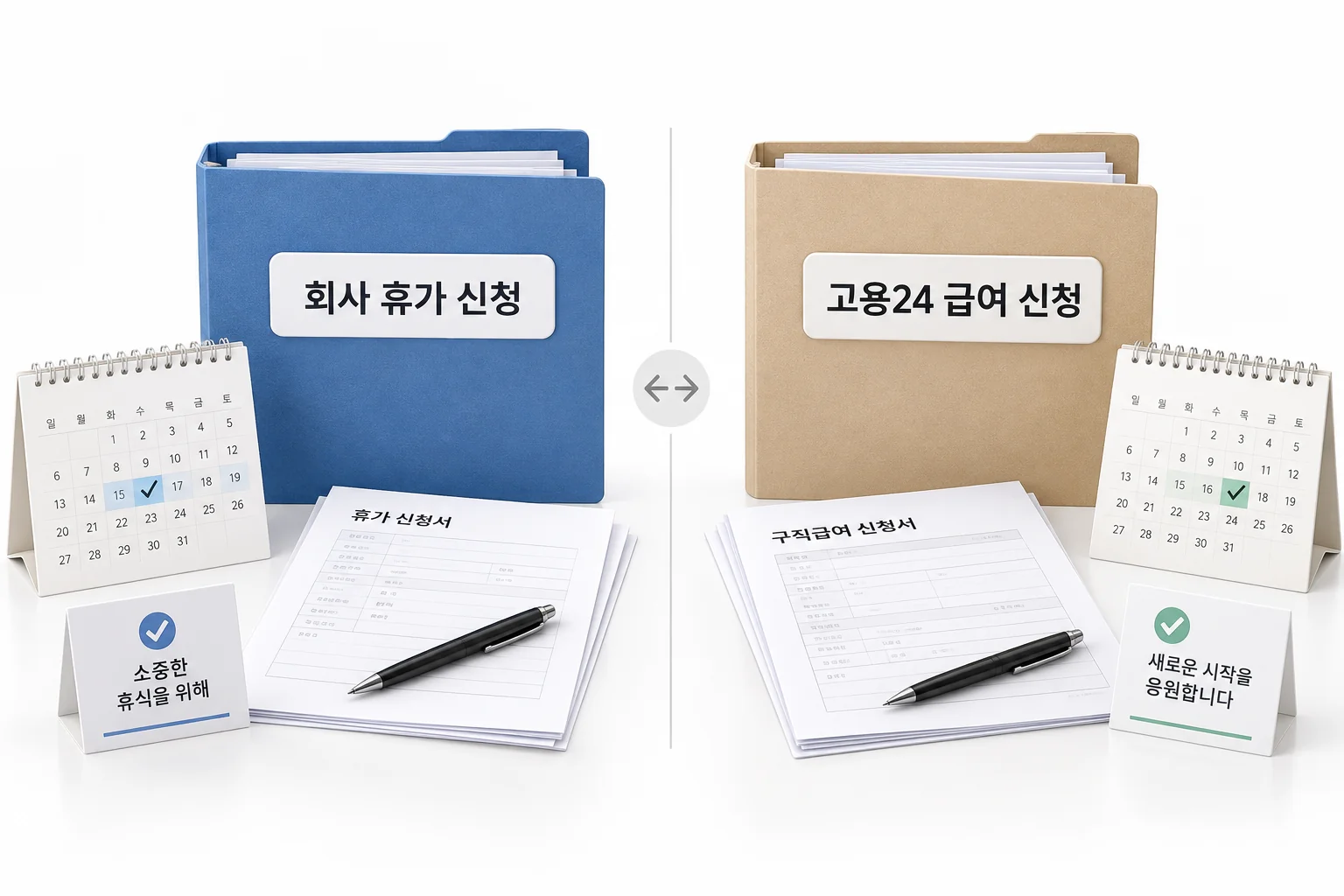 휴가와 급여, 먼저 구분하기 - 배우자 출산휴가 20일, 고용24 급여 신청 조건과 절차