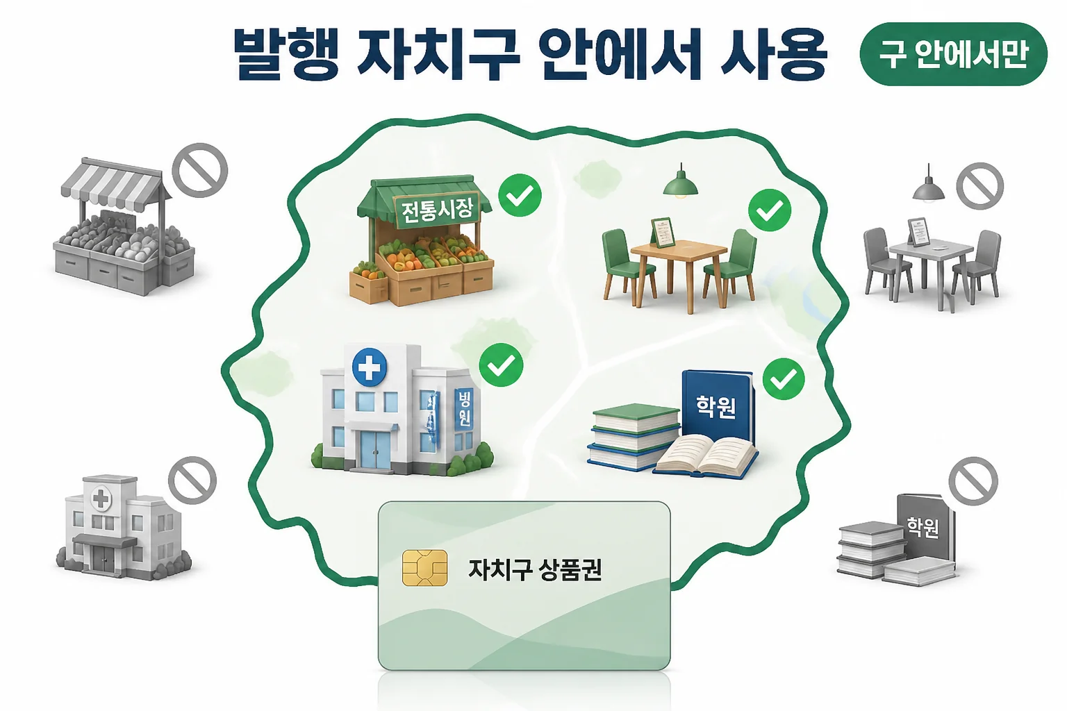 자치구 상품권은 어디까지 가능한가 - 서울사랑상품권 사용처 확인법: 광역·자치구·온라인형 비교