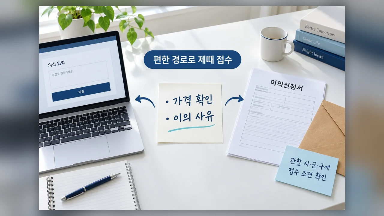 상황에 맞는 접수 방법 - 개별주택가격 10월 이의신청, 온라인과 지자체 제출 중 어떻게 고를까요?