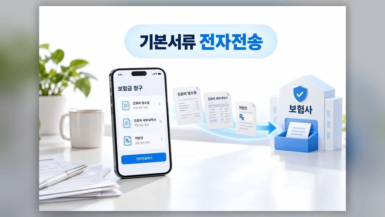 종이서류를 덜 챙겨도 되는 이유 - 실손24로 실손보험 청구하기: 병원 확인부터 전송까지