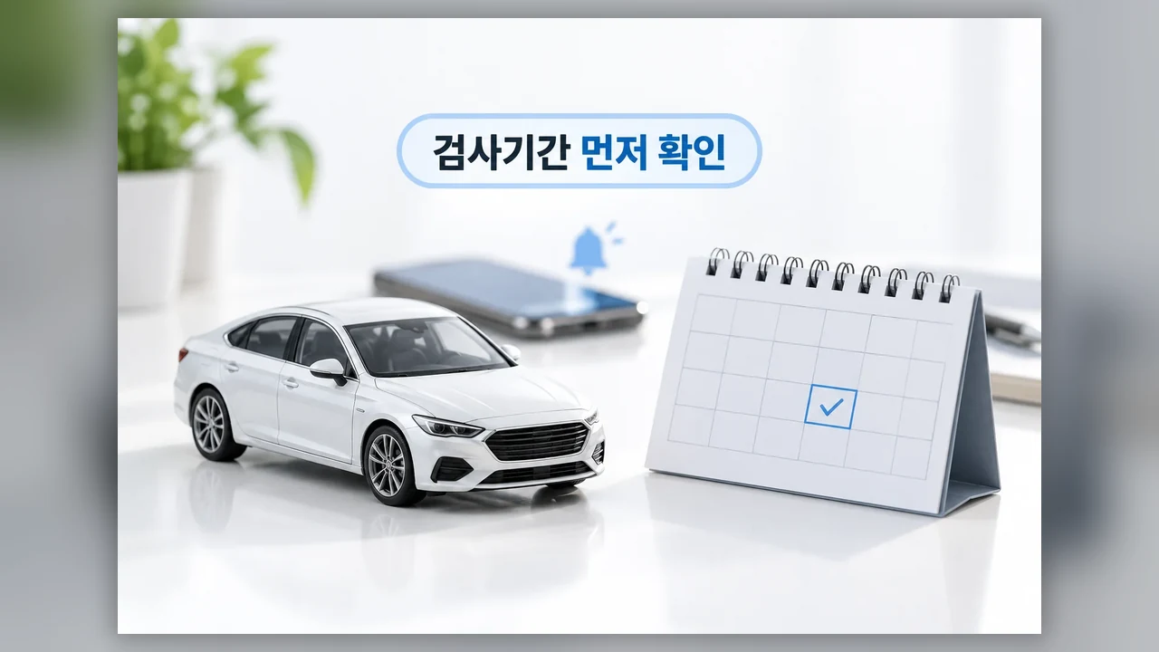 알림을 찾기 전에 기간부터 확인하는 이유 - 정부24 자동차검사기간 알림, 조회부터 앱 설정까지