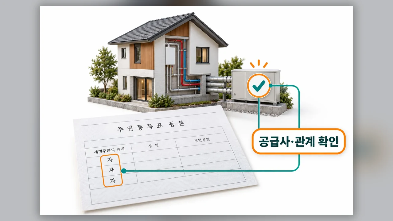 3자녀 가구의 대상 기준 - 지역난방 3자녀 가구, 열요금 지원은 어디서 신청하나요?