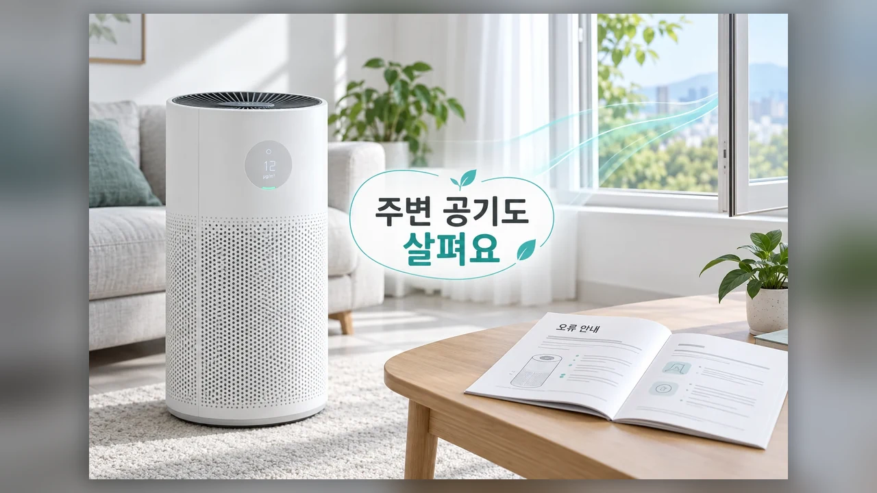 청소 후 수치가 그대로라면 확인할 것 - 공기청정기 먼지 센서, 모델별로 어떻게 청소할까요?