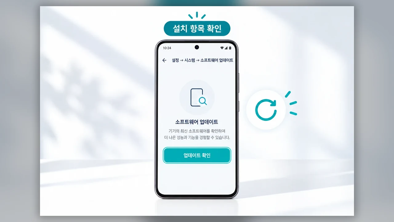 설치 가능한 업데이트 확인하기 - 안드로이드 보안 업데이트 날짜와 설치 상태, 어디서 확인할까요?