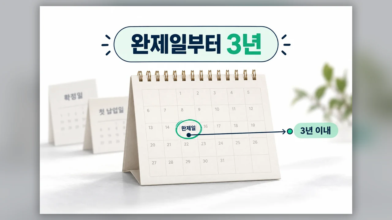 완제 후 3년은 어느 날부터 셀까 - 신용회복위원회 소액금융 보증, 상환 중과 완제 후 조건은 어떻게 다를까요?