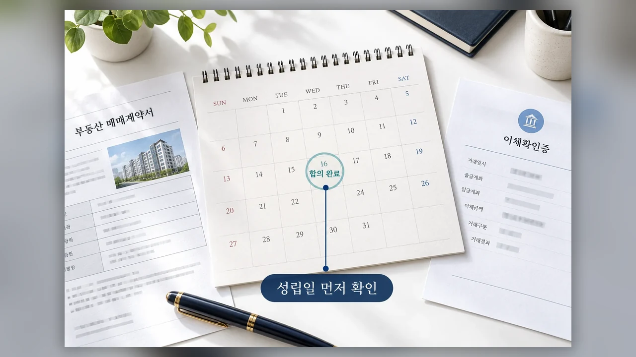 30일은 언제부터 셀까 - 부동산 매매계약 후 거래신고, 누가 언제 해야 할까요?