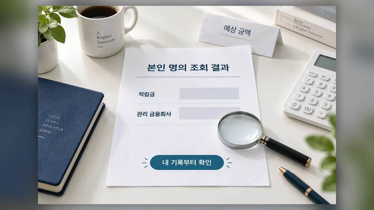 조회 전에 기억할 점 - 미청구 퇴직연금, 누가 조회하고 어떻게 신청할까요?