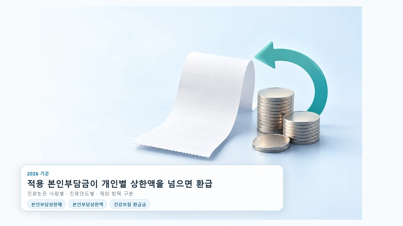 건강보험 본인부담상한액 환급, 병원비를 어떻게 따져볼까요?