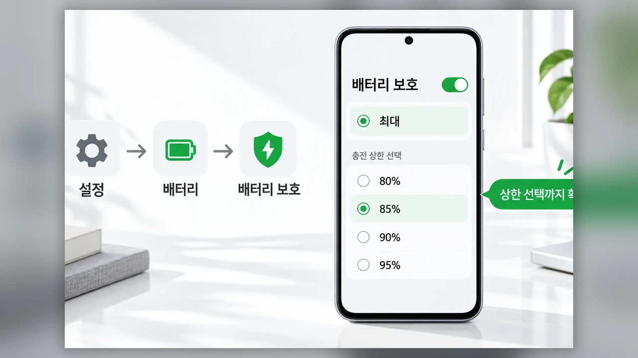충전 상한 바꾸는 순서 - 갤럭시 충전 상한 바꾸기: 배터리 보호 모드별 설정 가이드