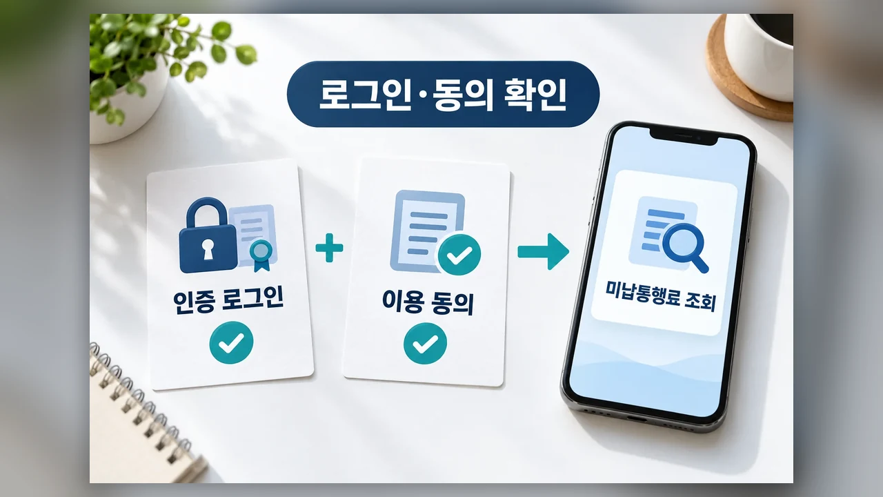 조회 전에 확인할 두 가지 조건 - 정부24에서 고속도로 미납통행료 알림을 설정할 때 볼 것