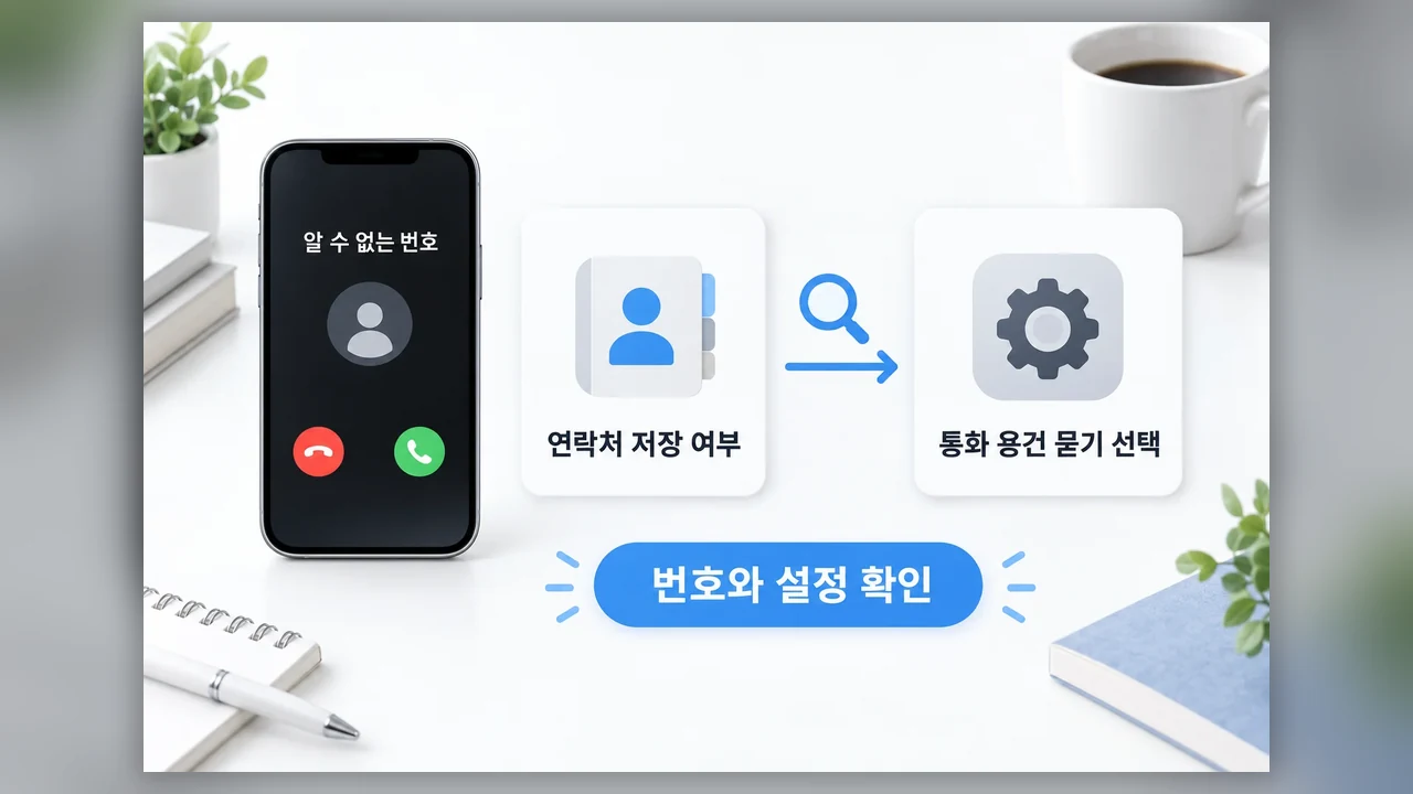 적용 여부가 헷갈릴 때 살펴볼 점 - 아이폰 통화 스크리닝, 저장되지 않은 번호에 어떻게 작동할까요?