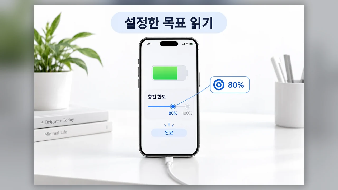 상황별로 화면을 읽는 방법 - 아이폰 충전 예상 시간, 어디서 보고 어떻게 읽을까요?