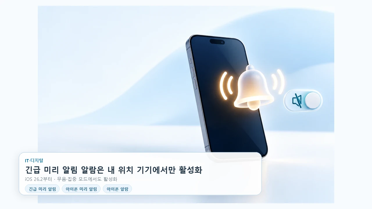 아이폰 긴급 미리 알림, 무음 모드에서 울리게 설정하는 법