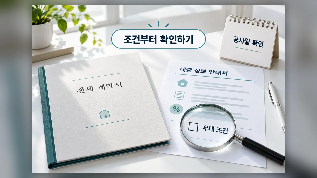 비교할 때 빠뜨리기 쉬운 조건 - 전세자금대출 금리 비교, 평균금리와 내 금리는 다르게 보세요