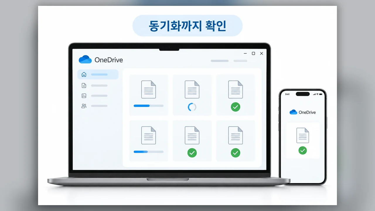 스위치를 켠 뒤 확인할 것 - 원드라이브 바탕화면·문서 백업, 설정부터 완료 확인까지
