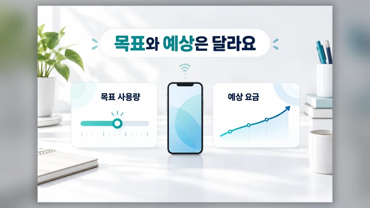 설정할 때 헷갈리기 쉬운 부분 - 한전 파워플래너 알림, 우리 집 목표 사용량부터 정하는 법