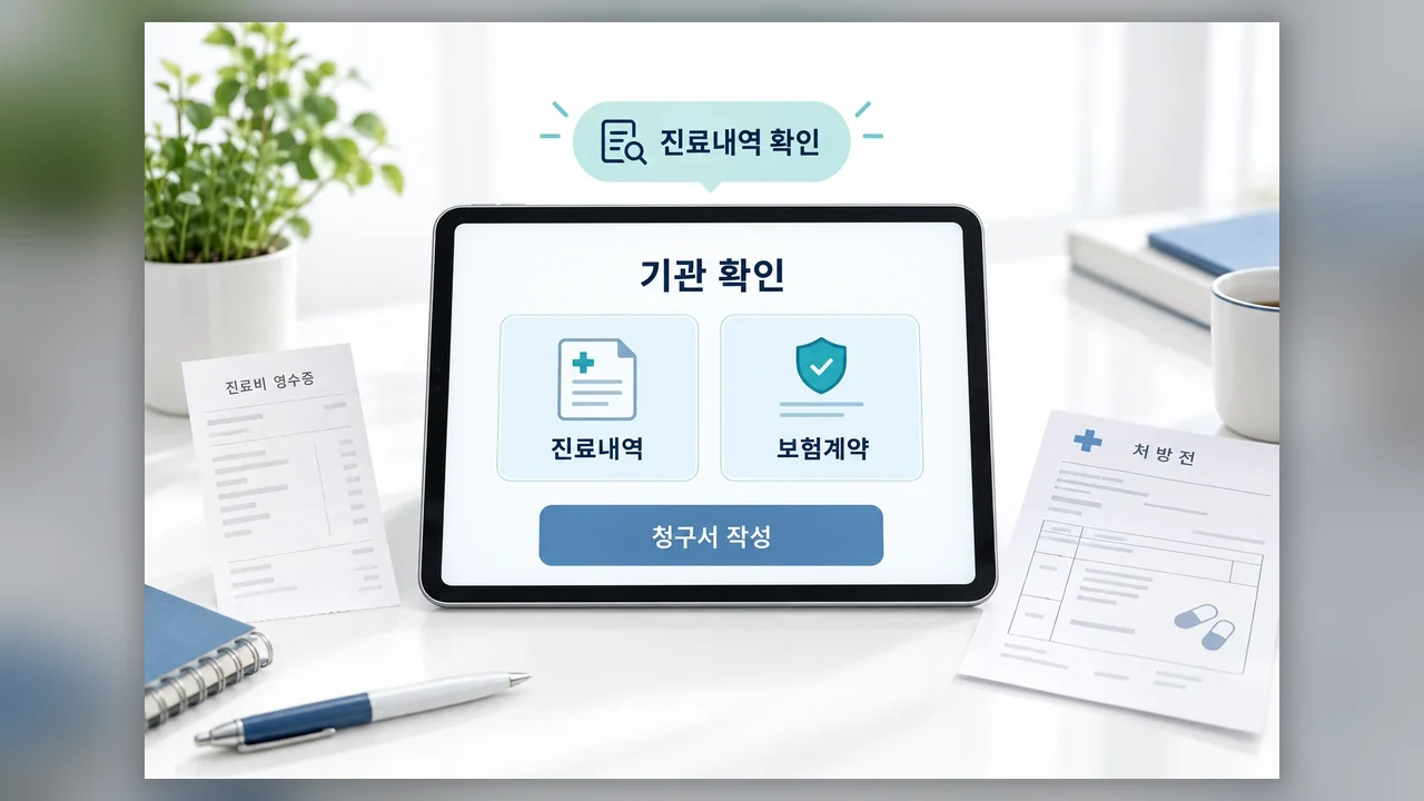 병원 확인 다음은 진료내역 확인 - 실손24 청구 전, 다녀온 병원과 약국부터 찾는 방법